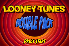 Looney Tunes Double Pack Title Screen
